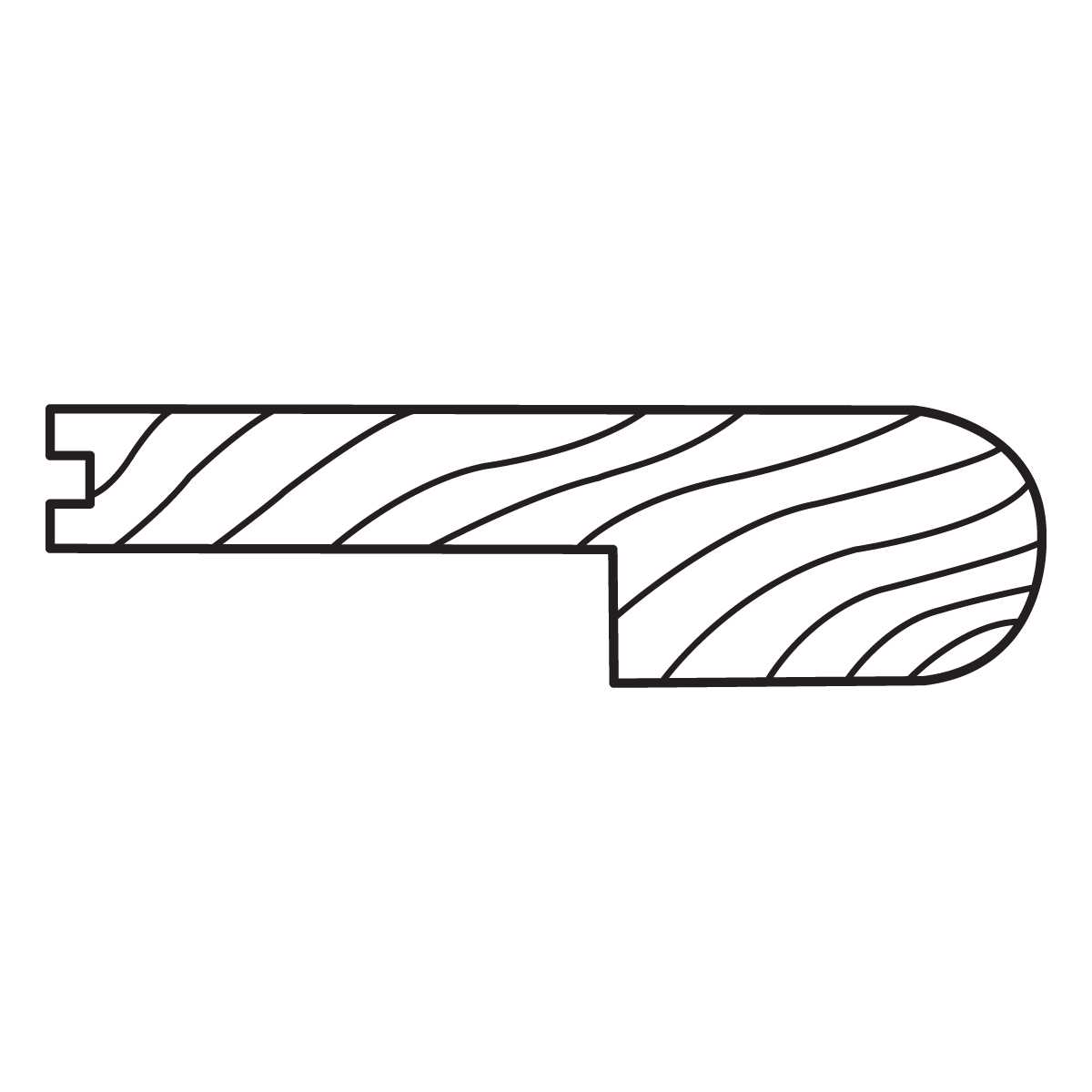 Stair Nose White Oak TS9WK53H